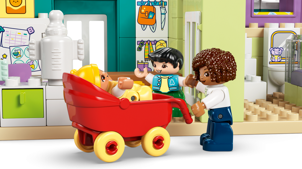 DUPLO 3-in-1 Modern Family House with Figures | 10470