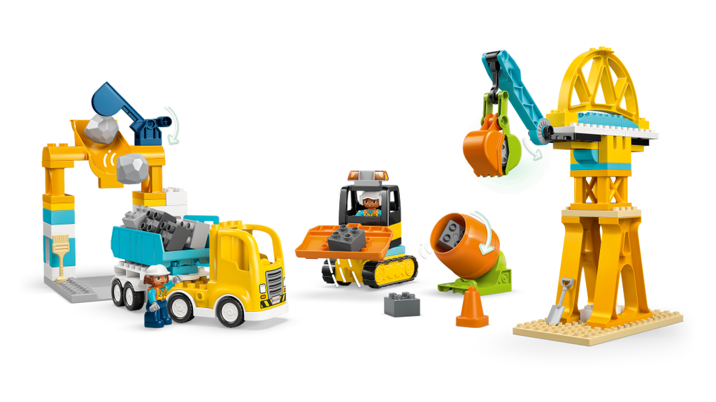 DUPLO 3-in-1 Construction Site and Vehicles | 10476