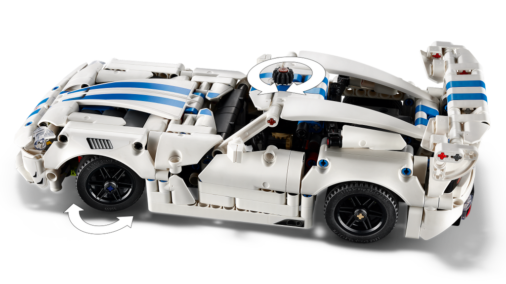 Technic Dodge Viper GTS-R Sports Car | 42234