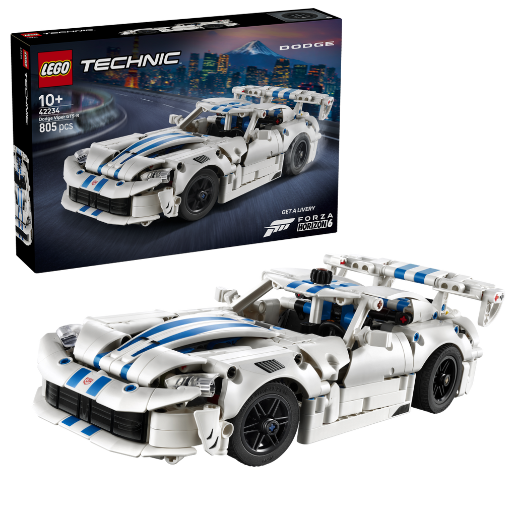 Technic Dodge Viper GTS-R Sports Car | 42234