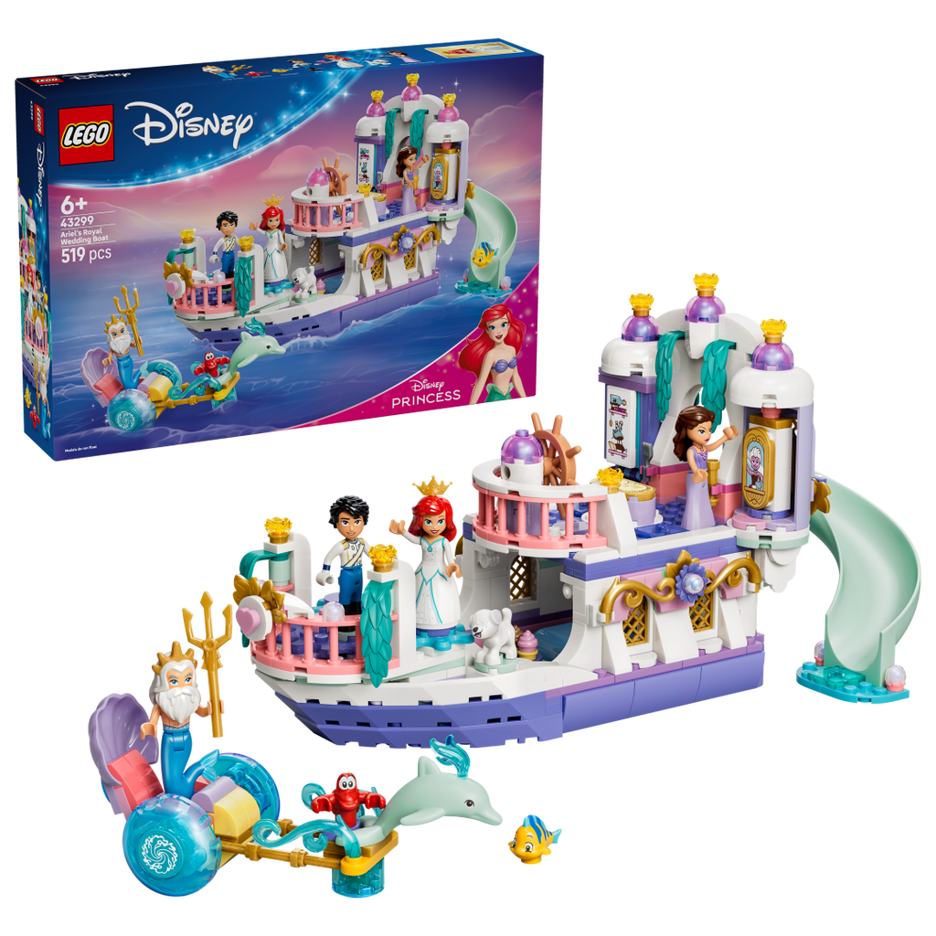 Disney Ariel's Royal Wedding Boat | 43299