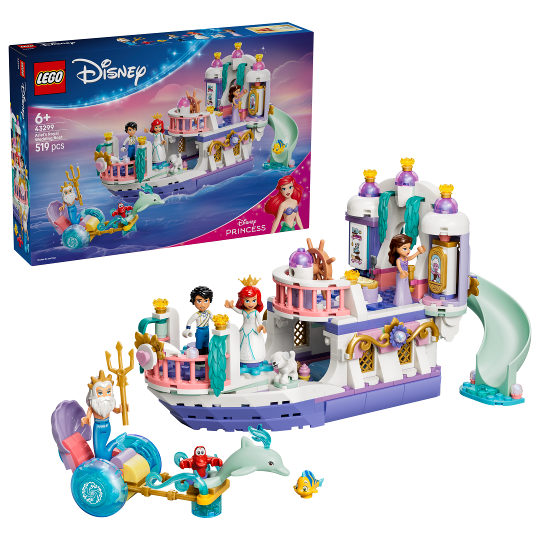 Disney Ariel's Royal Wedding Boat | 43299