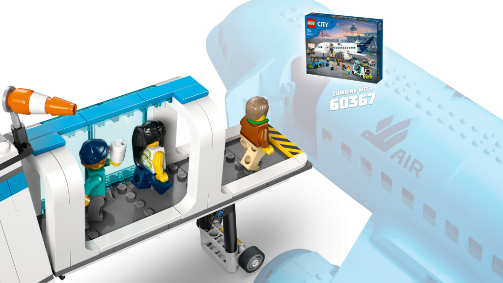 City Airport with Airplane | 60502