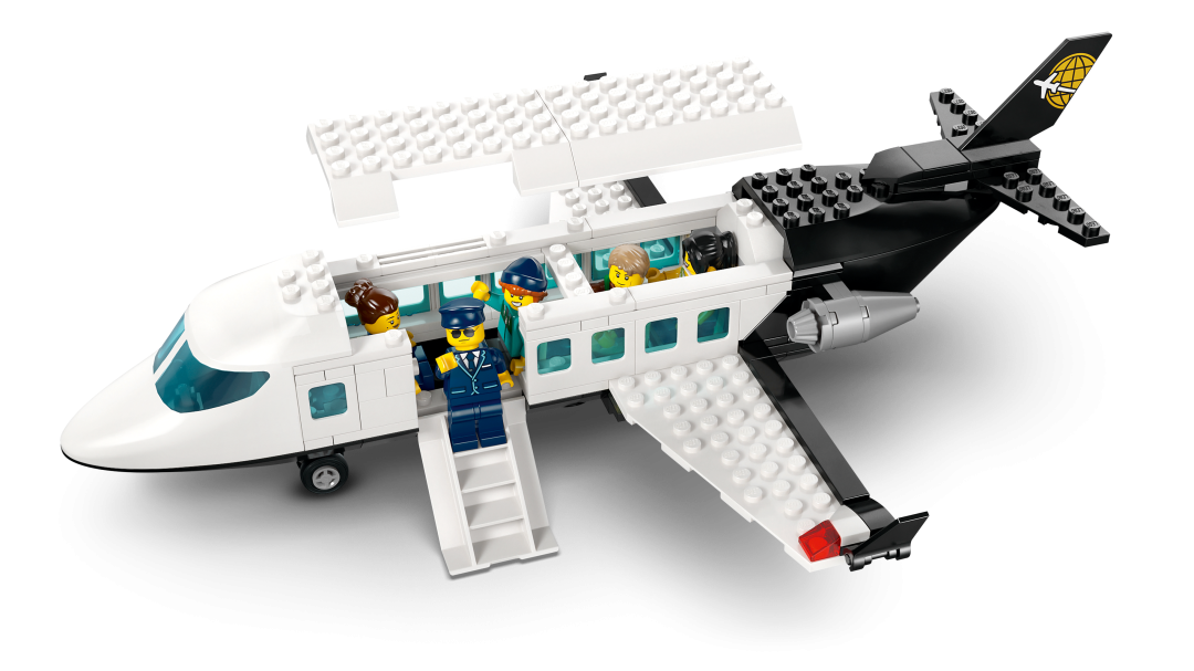 City Airport with Airplane | 60502