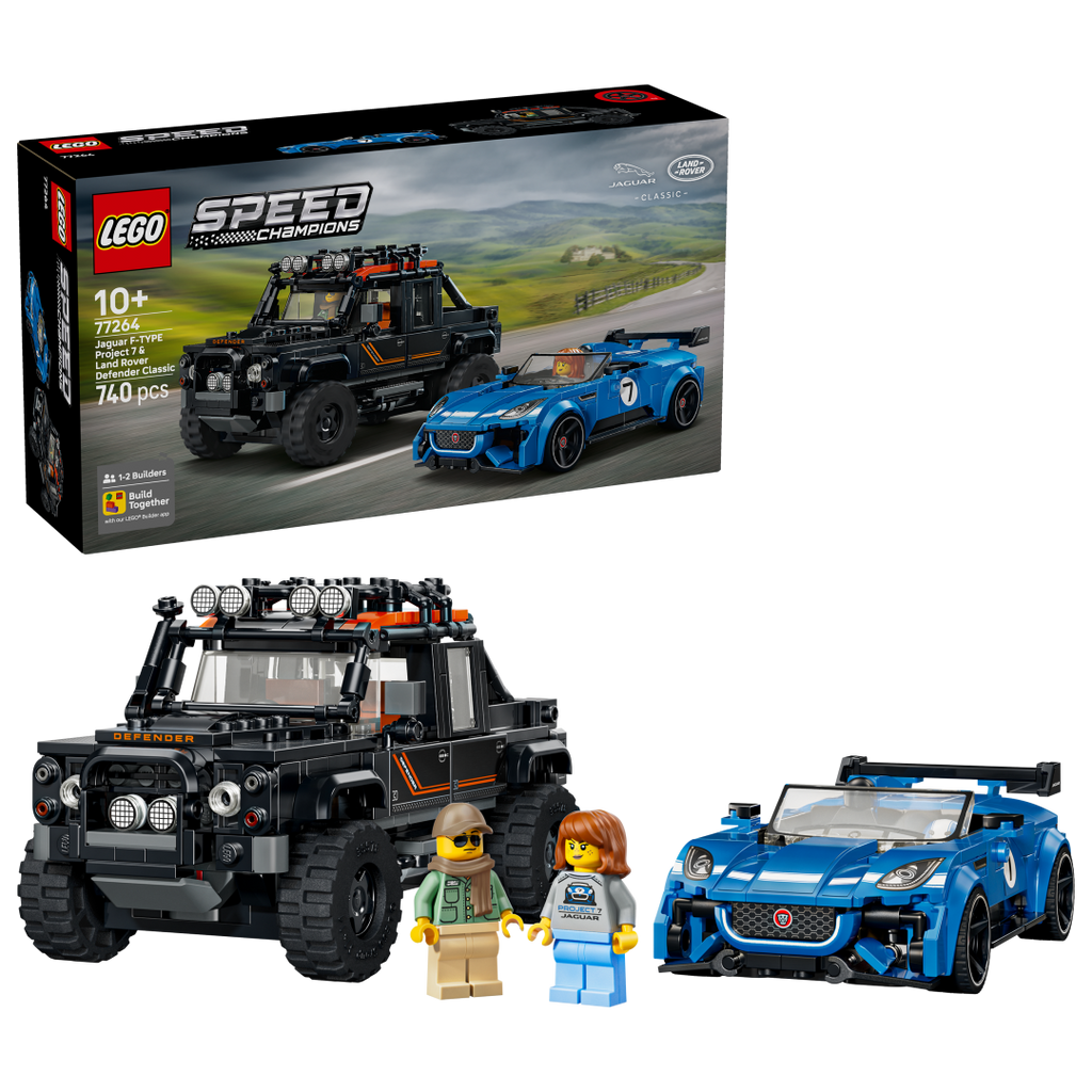 Speed Champions Jaguar Project 7 & Land Rover Defender | 77264