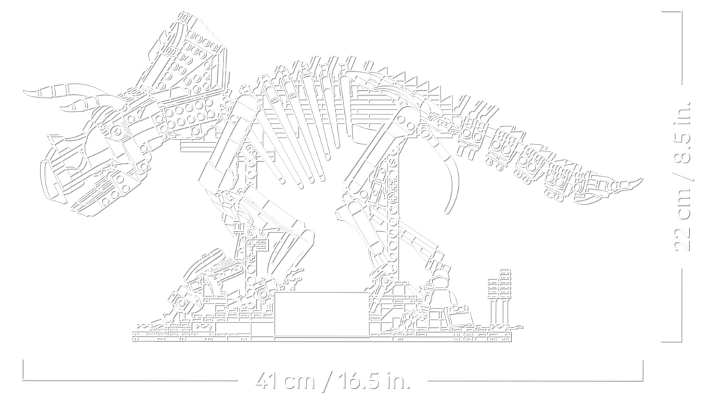 Jurassic World Dinosaur Fossils: Triceratops | 77985