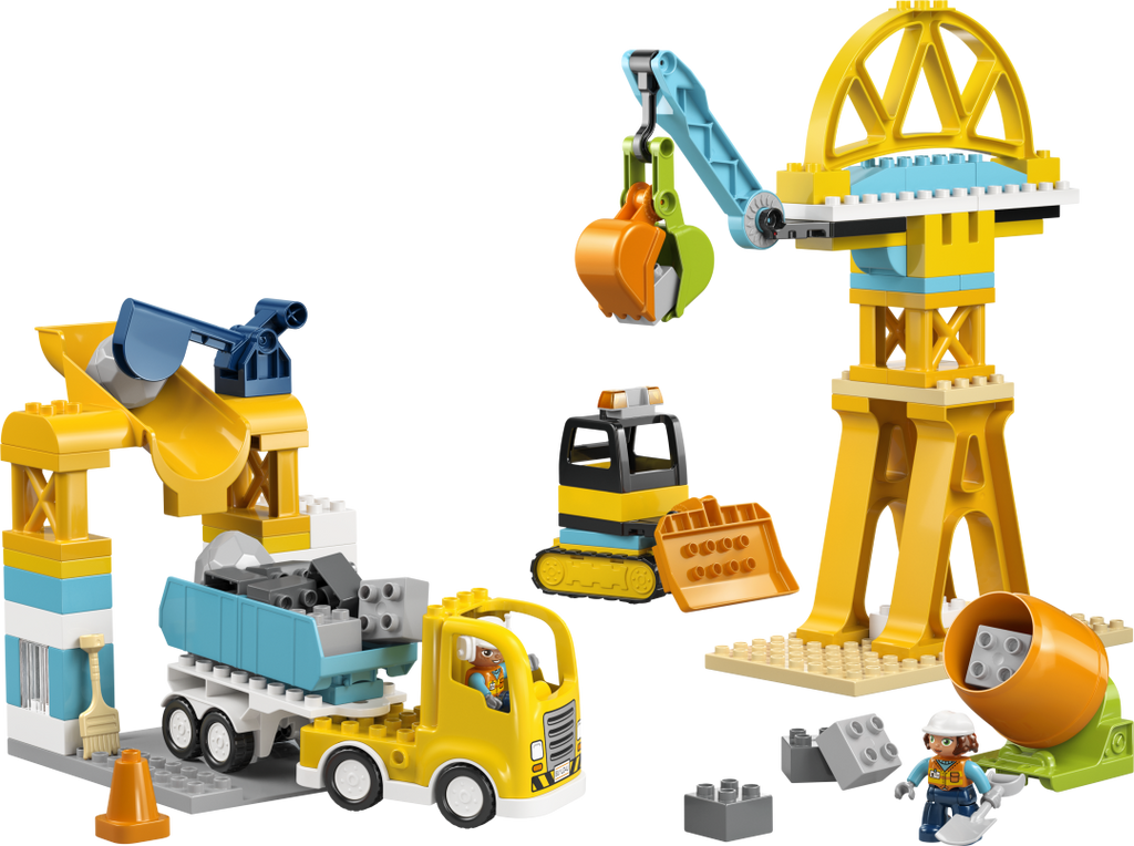 DUPLO 3-in-1 Construction Site and Vehicles | 10476