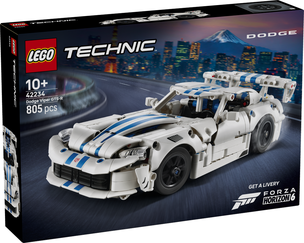Technic Dodge Viper GTS-R Sports Car | 42234