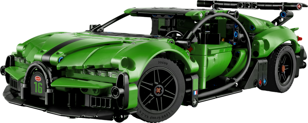 Technic Green Bugatti Chiron Pur Sport Hypercar | 42241