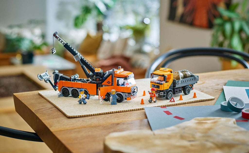 City Heavy-Duty Recovery Tow Truck with Crane | 60467