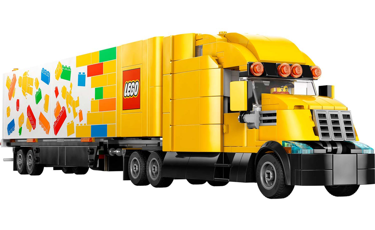 CITY Yellow Delivery Truck | 60440