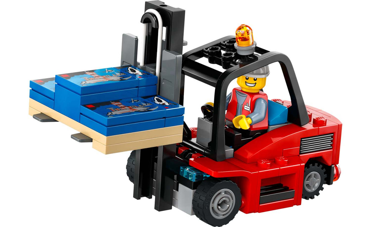 CITY Yellow Delivery Truck | 60440