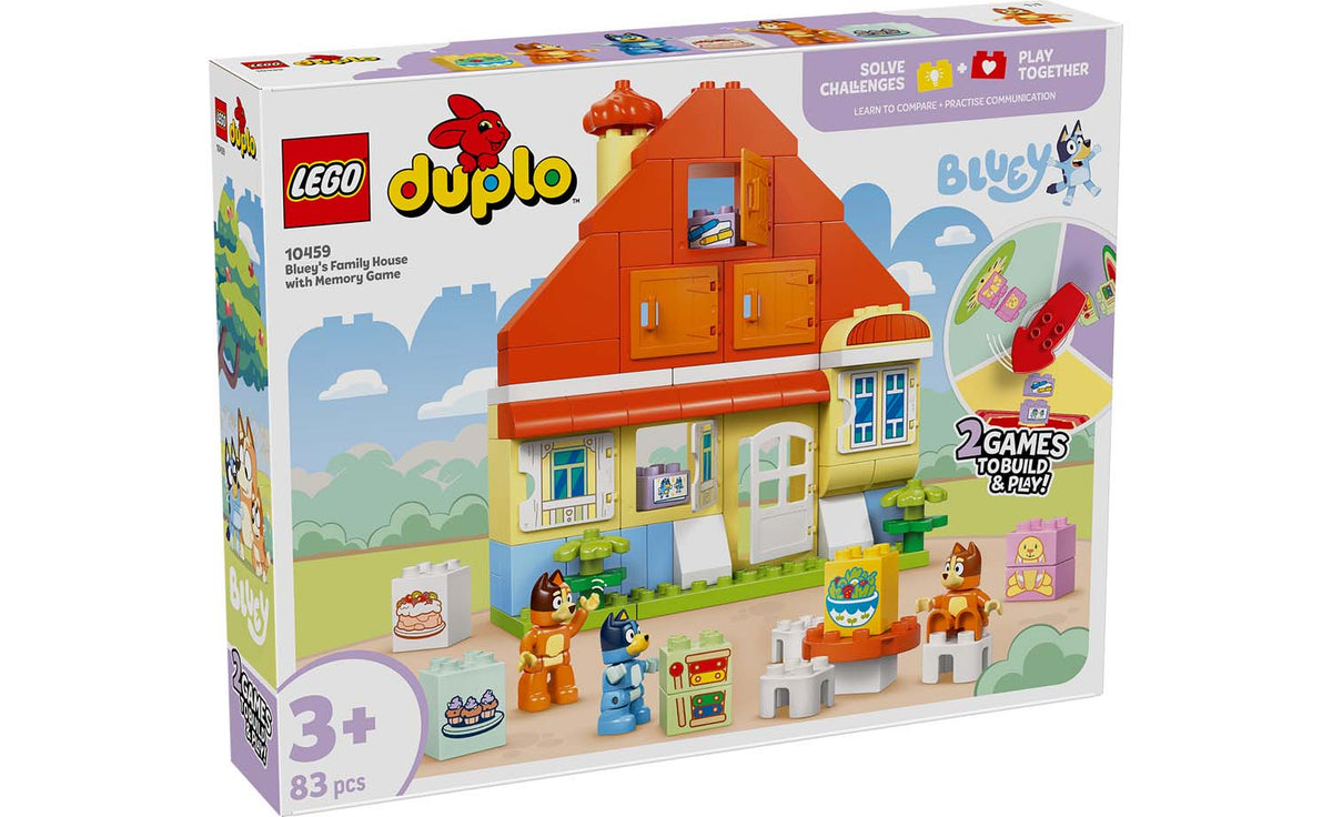DUPLO Bluey's Family House with Memory Game | 10459