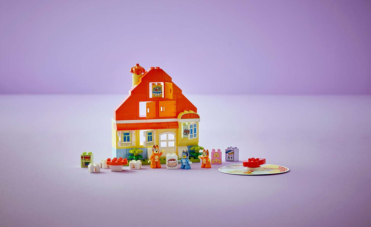 DUPLO Bluey's Family House with Memory Game | 10459
