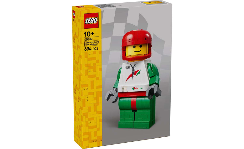 Iconic Scaled-Up Racing Driver Minifigure | 40819