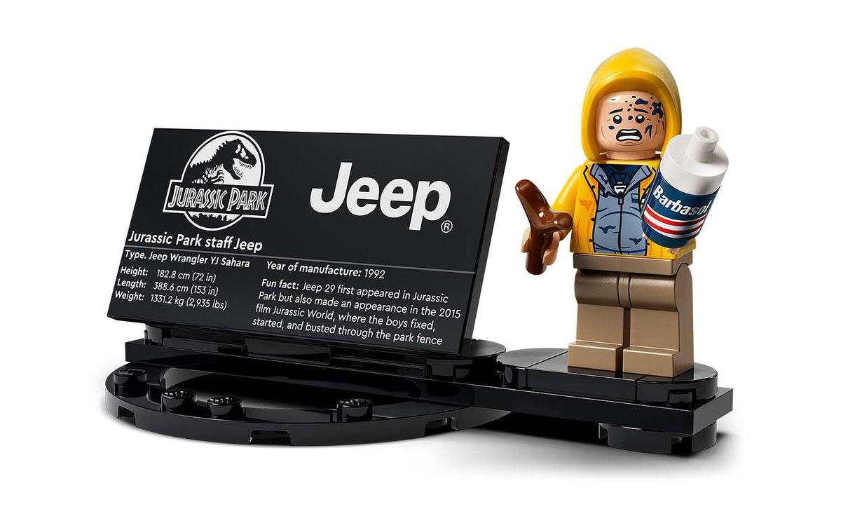 Jurassic World Jurassic Park Jeep Wrangler | 77984