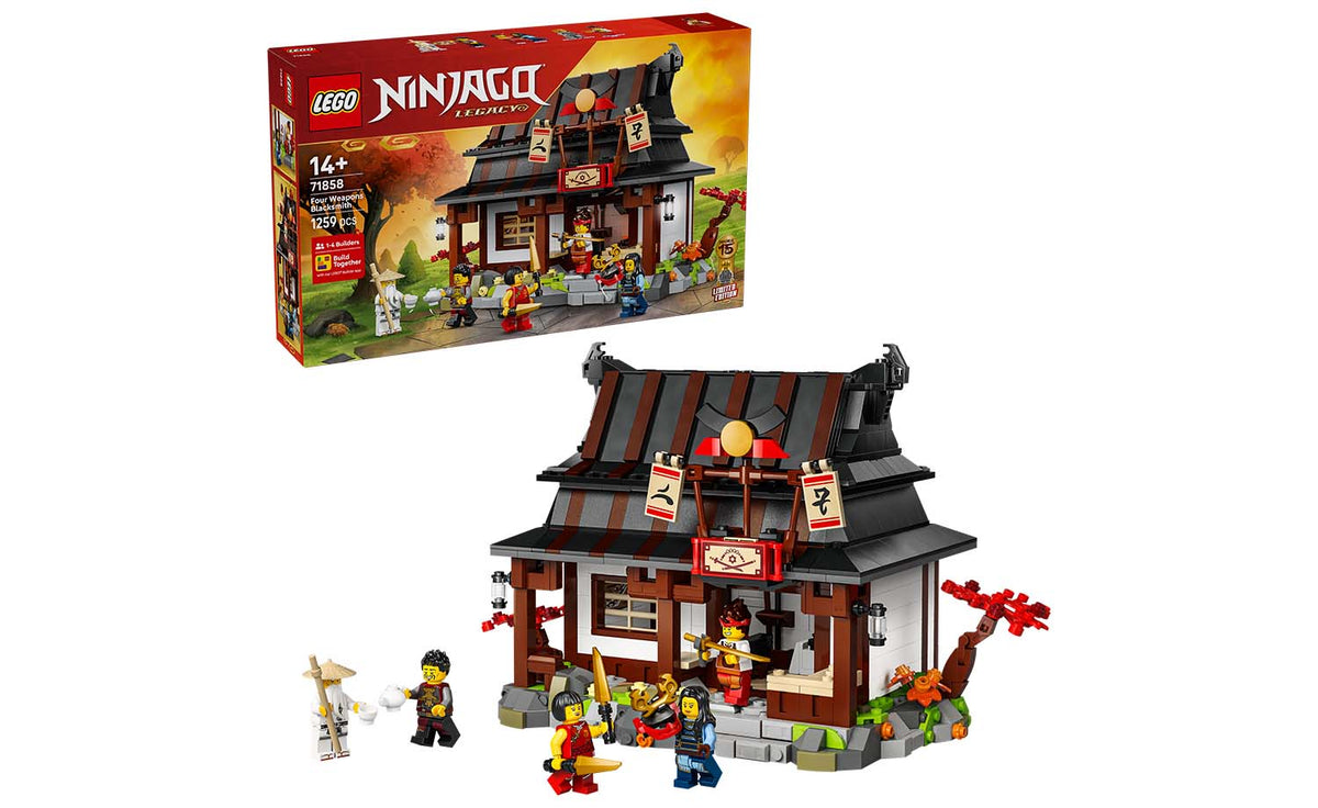 NINJAGO Four Weapons Blacksmith 15th Anniversary | 71858