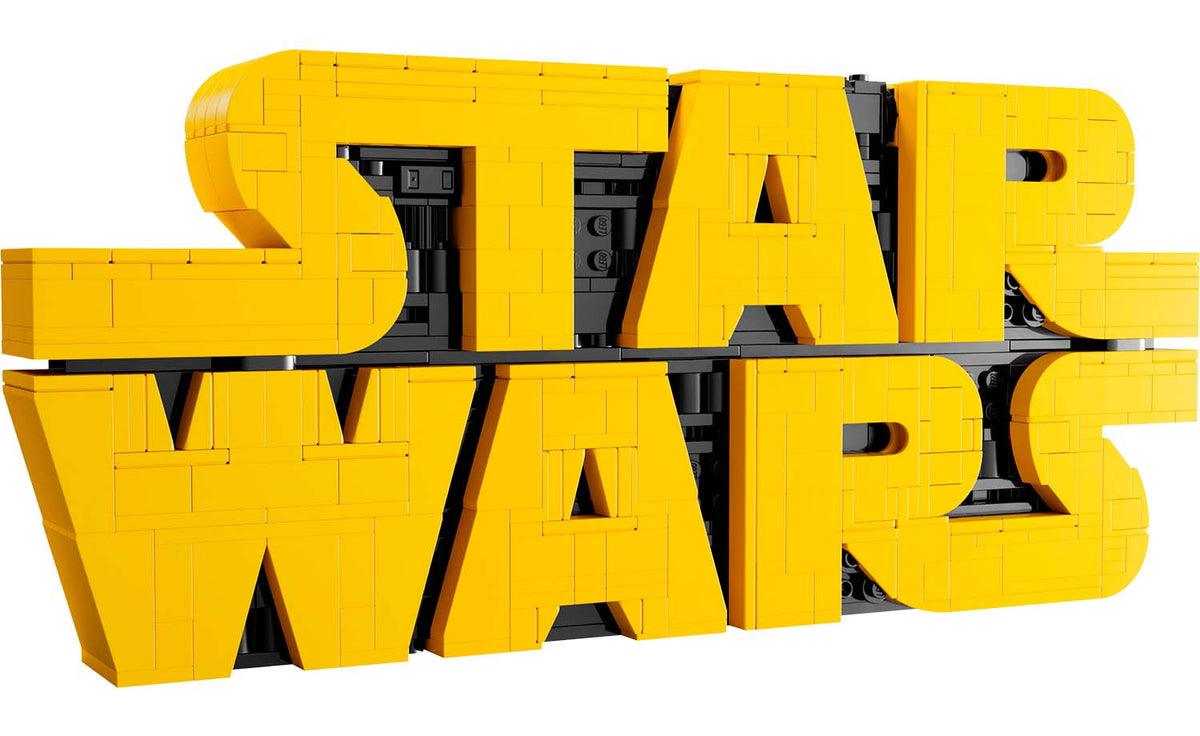 Star Wars Brick-Built Star Wars Logo | 75407
