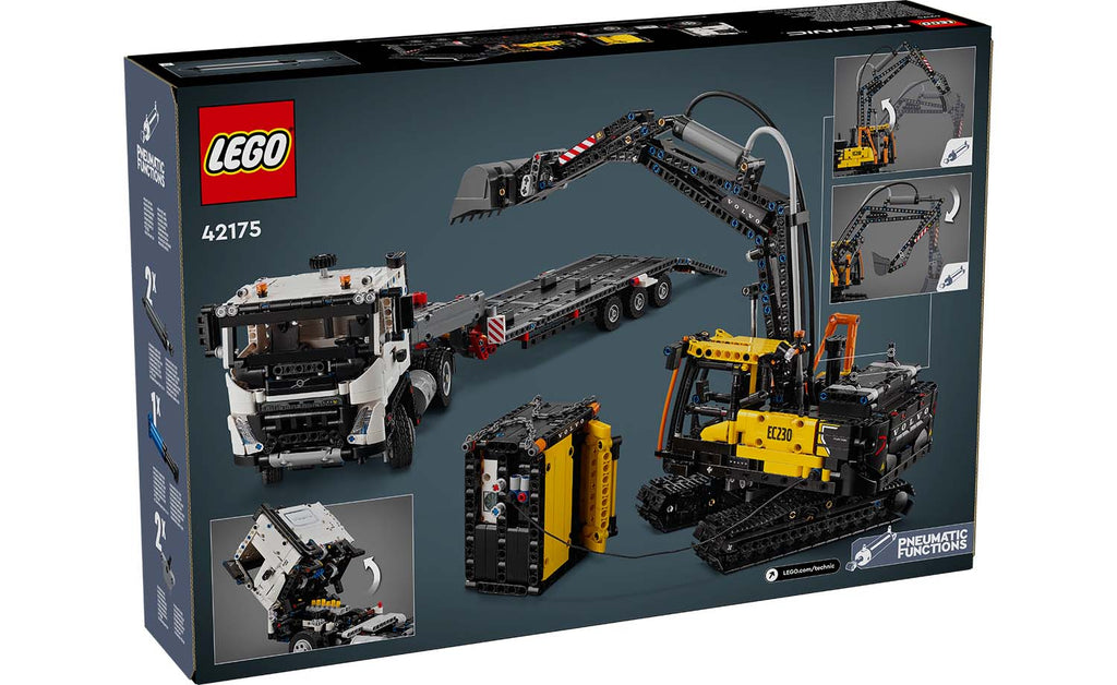Technic Volvo FMX Truck & EC230 Electric Excavator | 42175